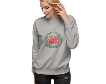 Mini Cooper Emblem Sweatshirt - Unisex Fleece Pullover