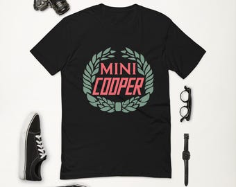 Old Mini Cooper Logo Short Sleeve T-shirt