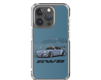RWB Porsche Illustration Clear Case for iPhone®