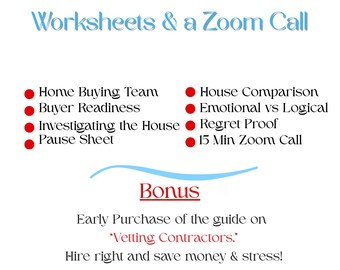 First Time Home Buyer Guide the Complete Toolkit + 1:1 Expert Review (15-Minute Zoom Call).