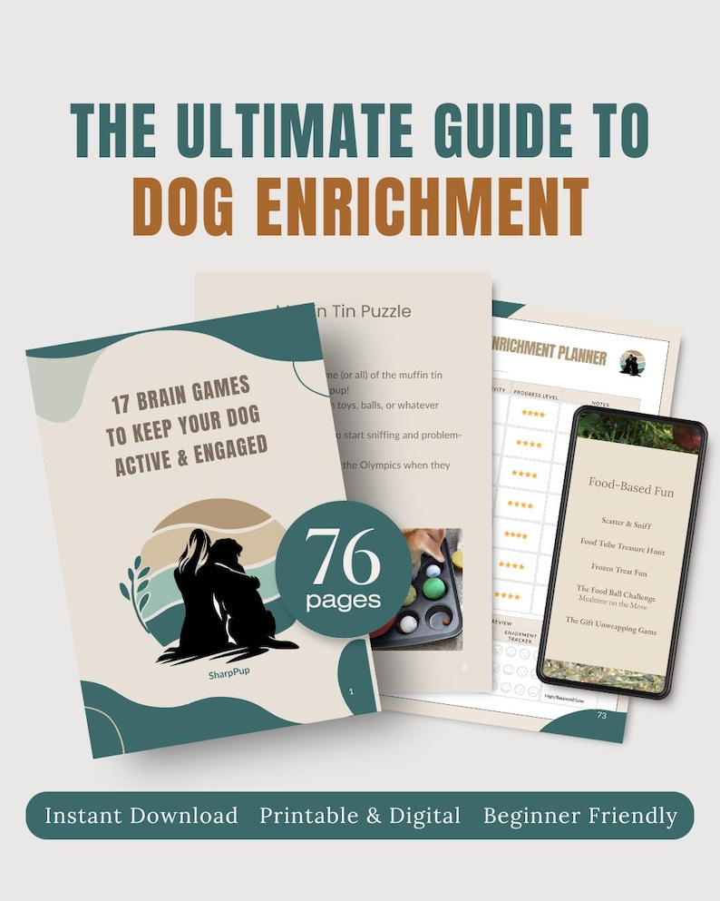The Ultimate Dog Enrichment Guide - Brain Games to Keep Your Dog Active ...