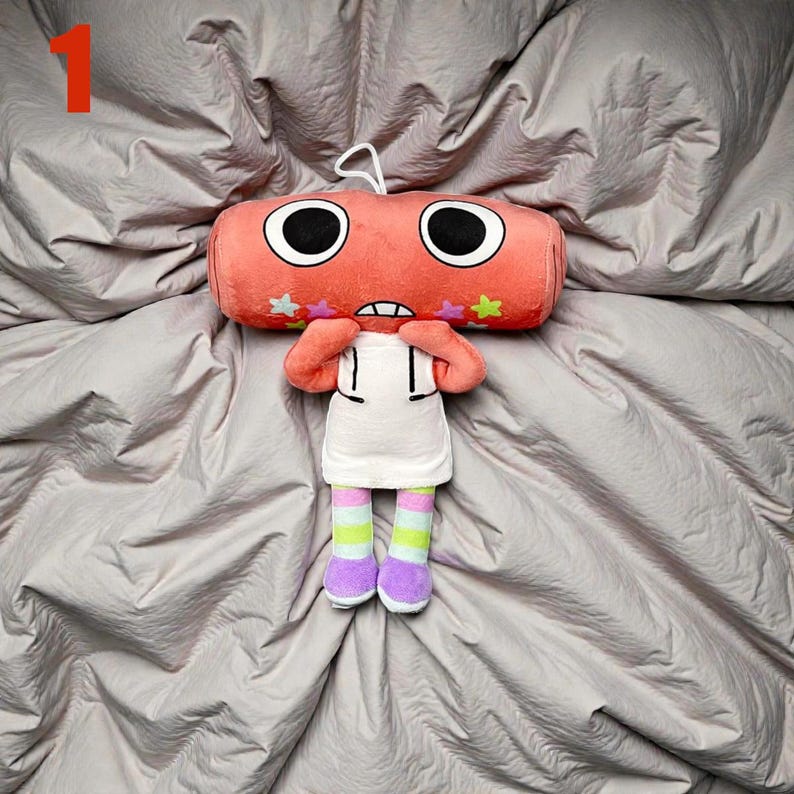 Vee Plush Toy Inspired by Dandy's World • Kawaii Plush • Cute Anime Toy ...