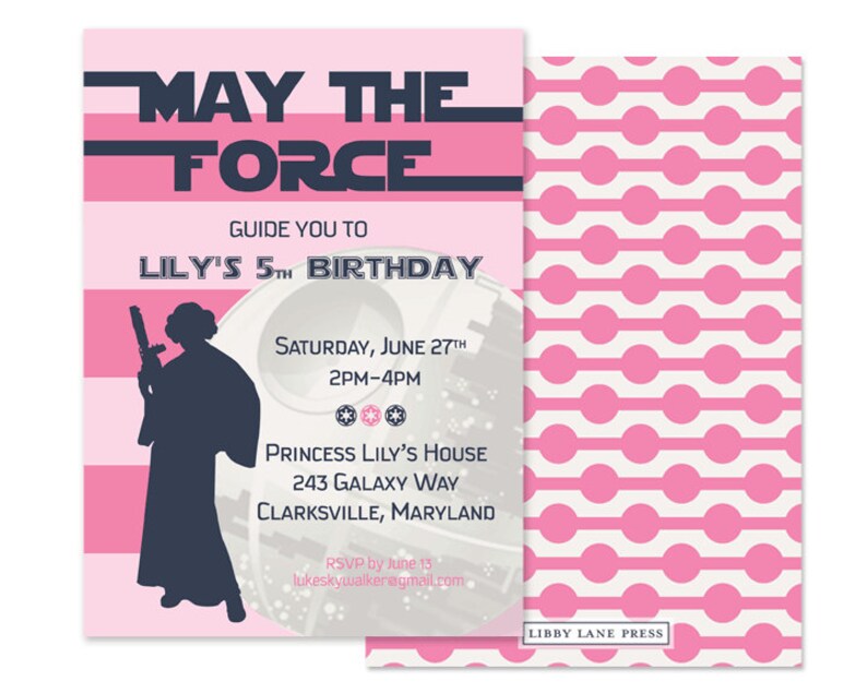 INSTANT DOWNLOAD Modern Girls Star Wars Cupcake Toppers Star Wars party, Princess Leia, Girls Party, Star Wars, Printable Cupcake Toppers image 4