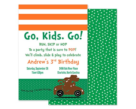 Instant Download Go Dog Go Party Happy Birthday Banner Etsy
