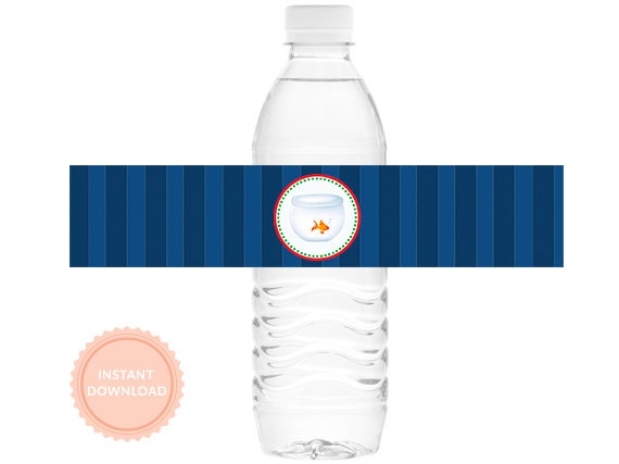 INSTANT DOWNLOAD - SESAME Street Inspired Birthday, Water Bottle Wraps, Printable Il_570xn