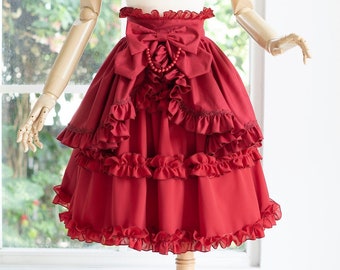 Renaissance Bustle Skirt, Victorian Fashion, Cosplay Costume