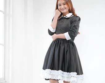 Sailor Uniform Collared Dress : Japan School Uniform Costume Inspired