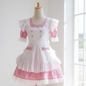 pastel pink maid dress Amazon.com: osseoca Pink White Maid Costume cosplay costume Lolita Holiday Party Costume Sweet Cute Maid Uniforms (S) : Clothing, Shoes & Jewelry