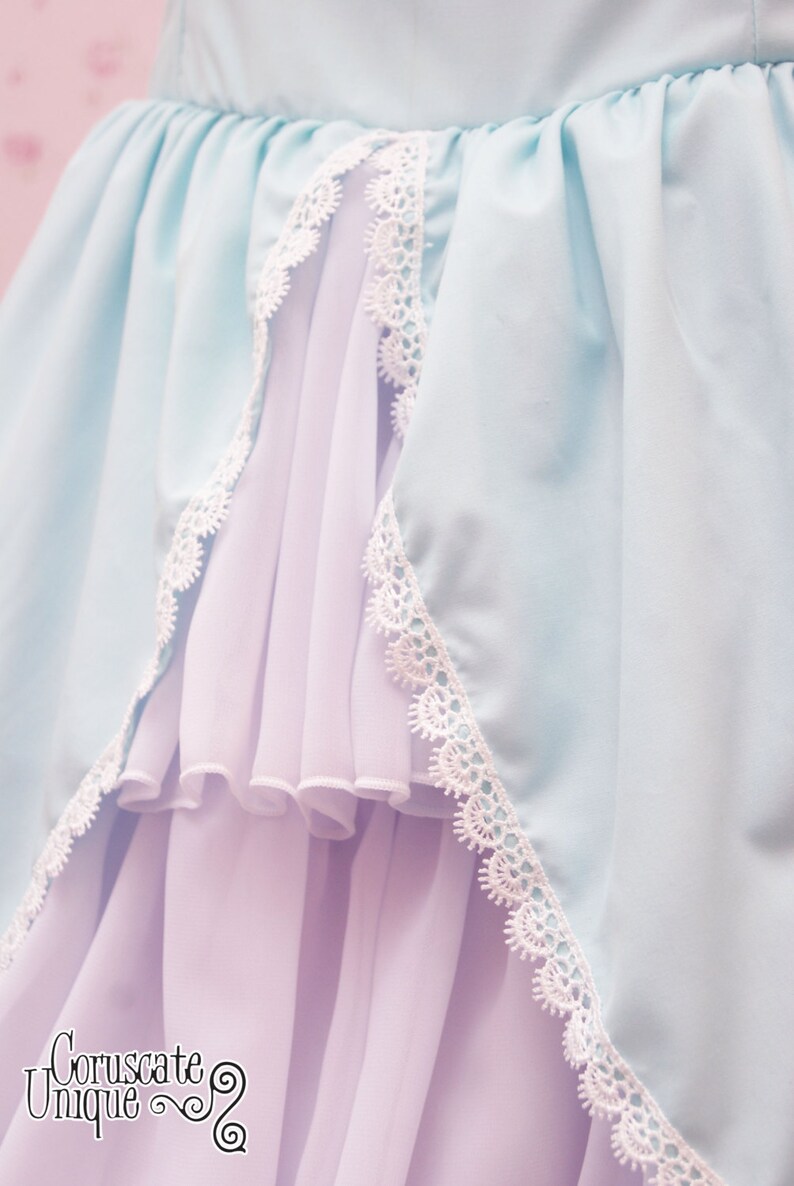 Alice in Wonderland Dress Baby Blue Sweetheart Neckline Ruffle Etsy