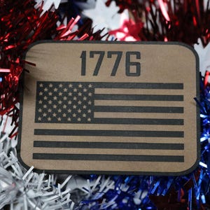 American flag patch