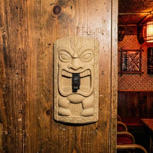 Mai Tai Mistake - Tiki Light Switch Cover | Magnetic Toggle Switch Plate
