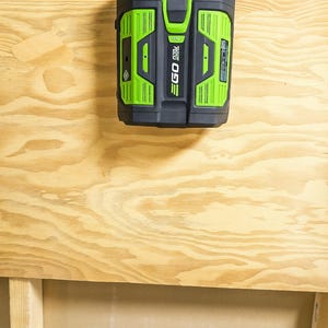 EGO 56V Battery Wall Mount Holder | Heavy-Duty PETG | Garage & Shed Storage | Battery Organizer