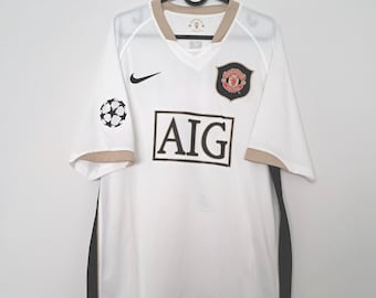Manchester United Away Jersey 06/07/08 No.7 Ronaldo Size XL