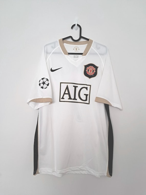 Manchester United Away Jersey 06/07/08 No.7 Ronaldo Size XL - Etsy