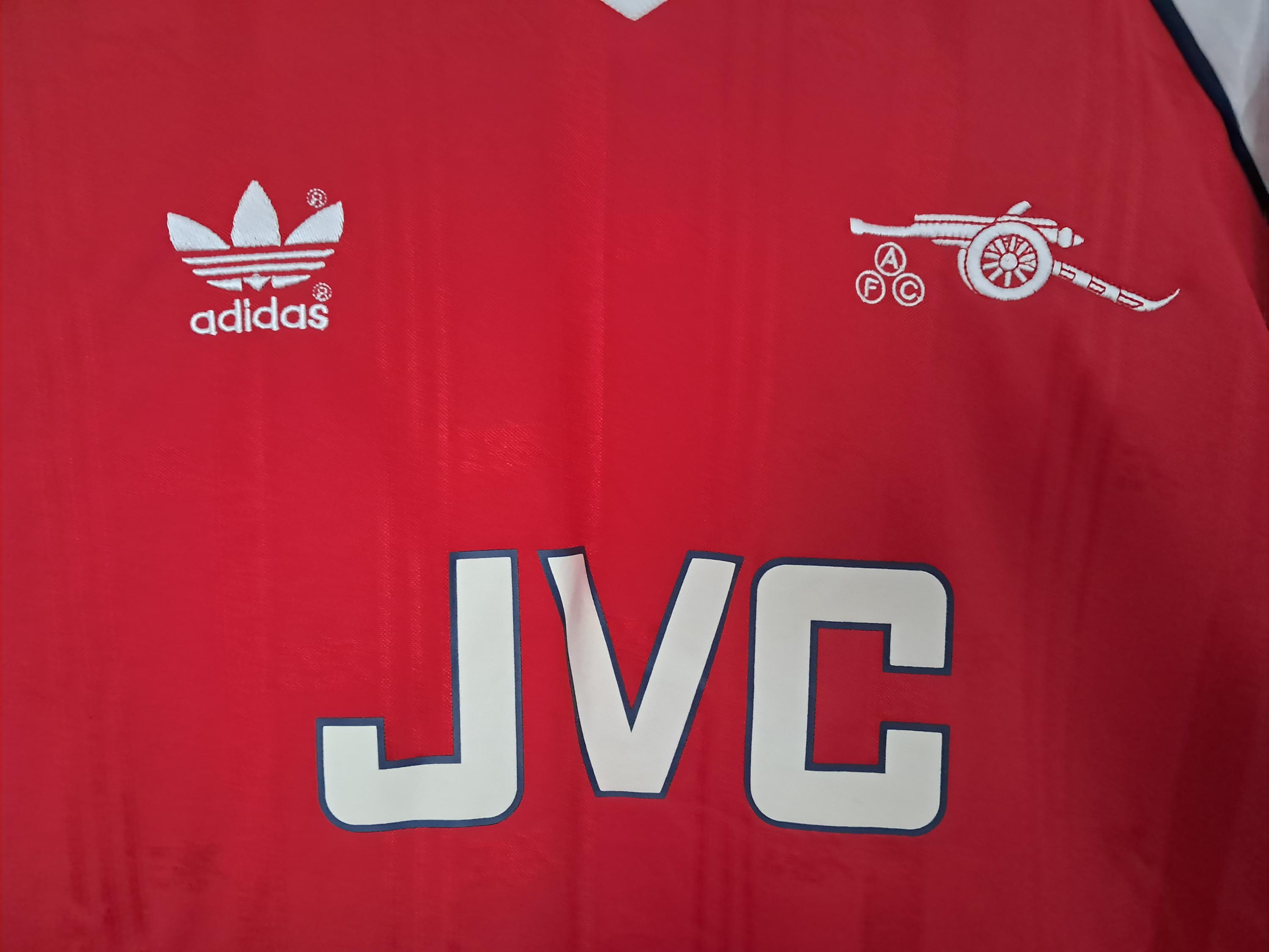 Arsenal Home Jersey Shirt 88/89/90 Size XL - Etsy