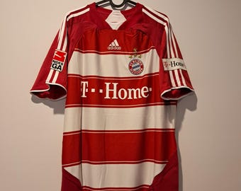 Bayern Munich Home Jersey Shirt 07/08 No.7 Ribery Size XL