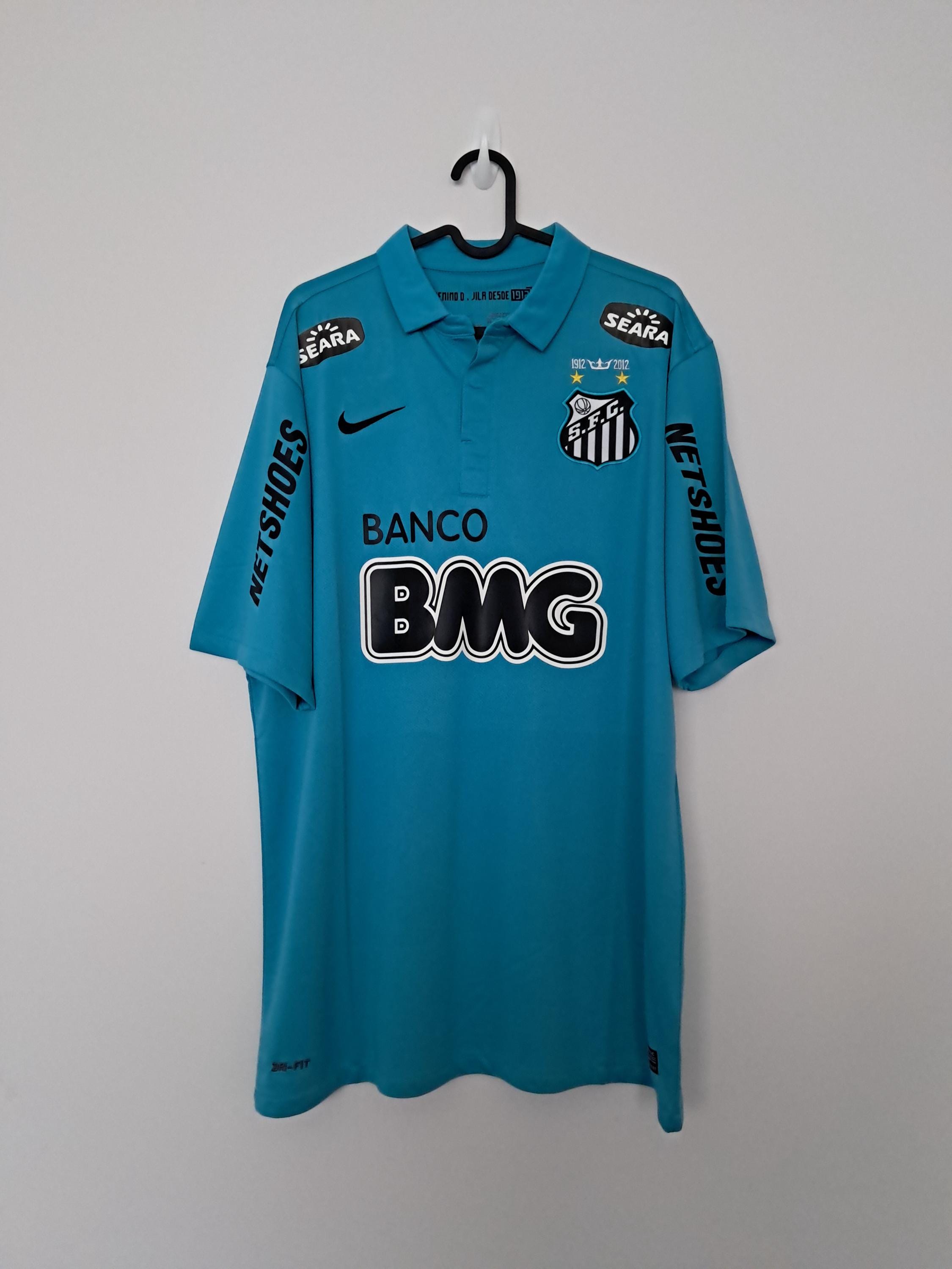 Santos FC Away Jersey Shirt 12/13 No.11 Neymar Size 2XL - Etsy