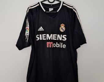 Camiseta visitante del Real Madrid 04/05 Talla L