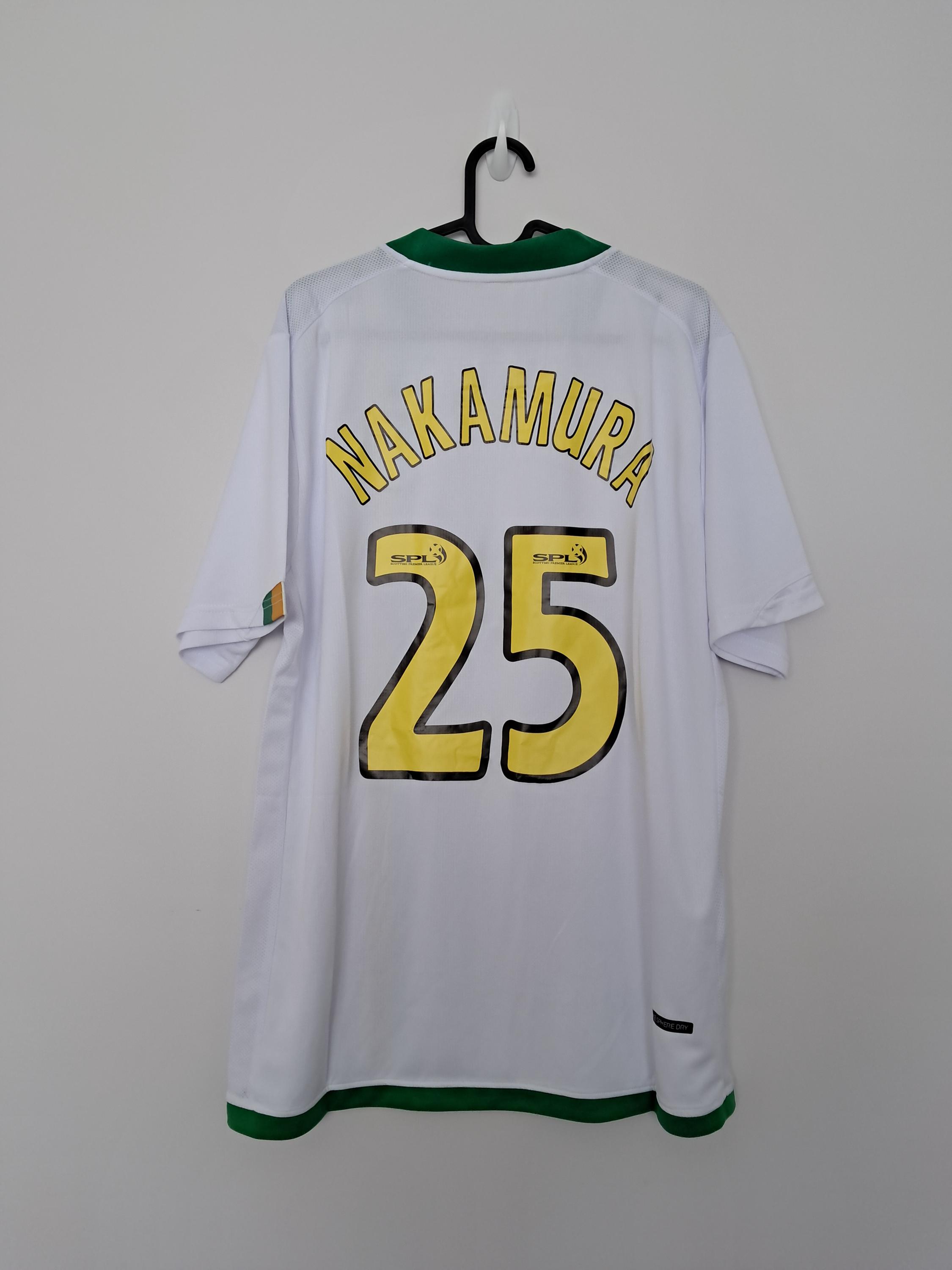 Celtic Away Jersey Shirt 06/07/08 No.25 Nakamura XL - Etsy