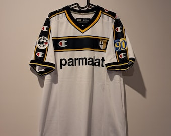 Parma Away Jersey Shirt 02/03 No.9 Adriano Size XL