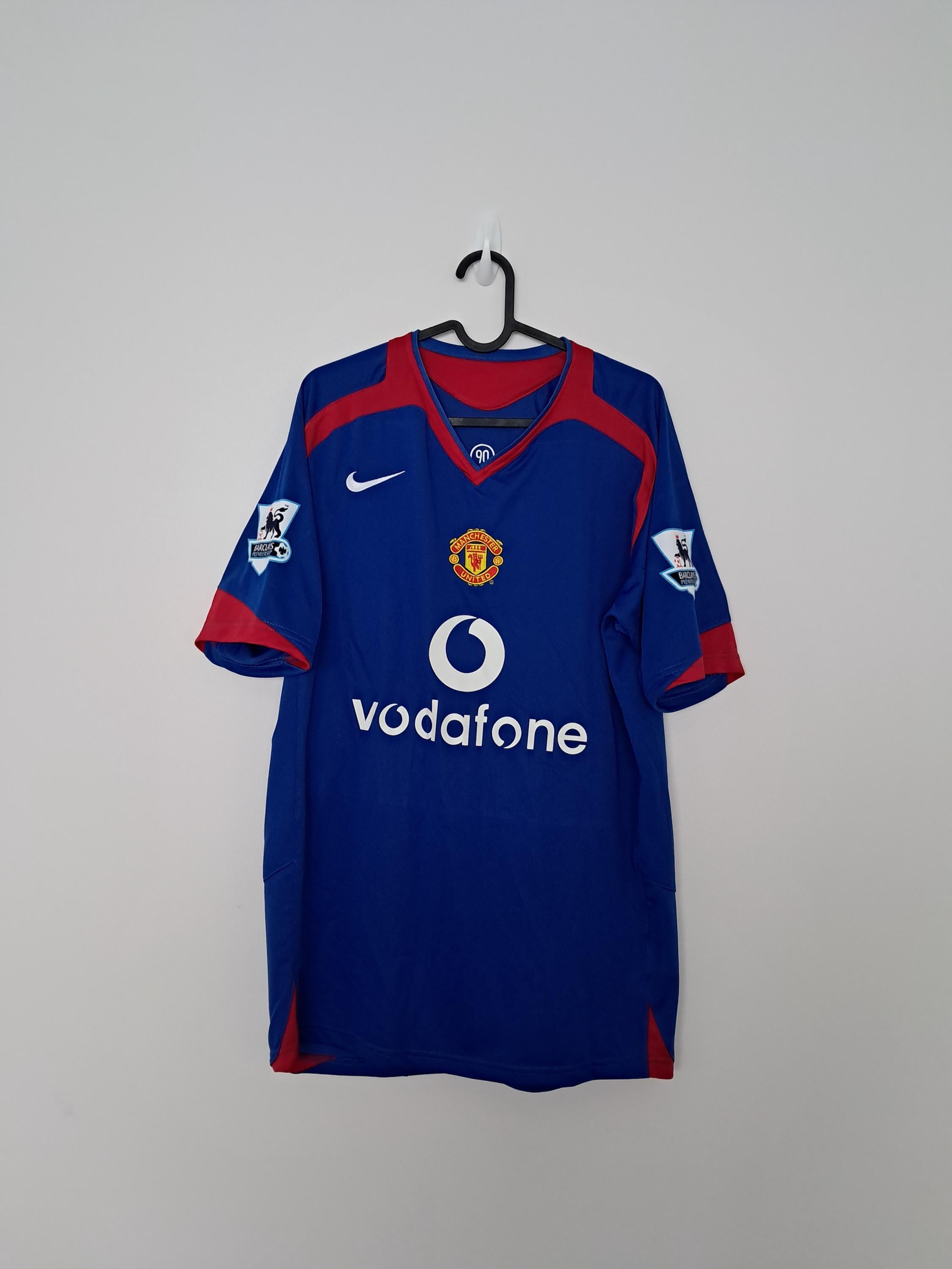 Manchester United Away Jersey Shirt 05/06 No.7 Ronaldo XL - Etsy
