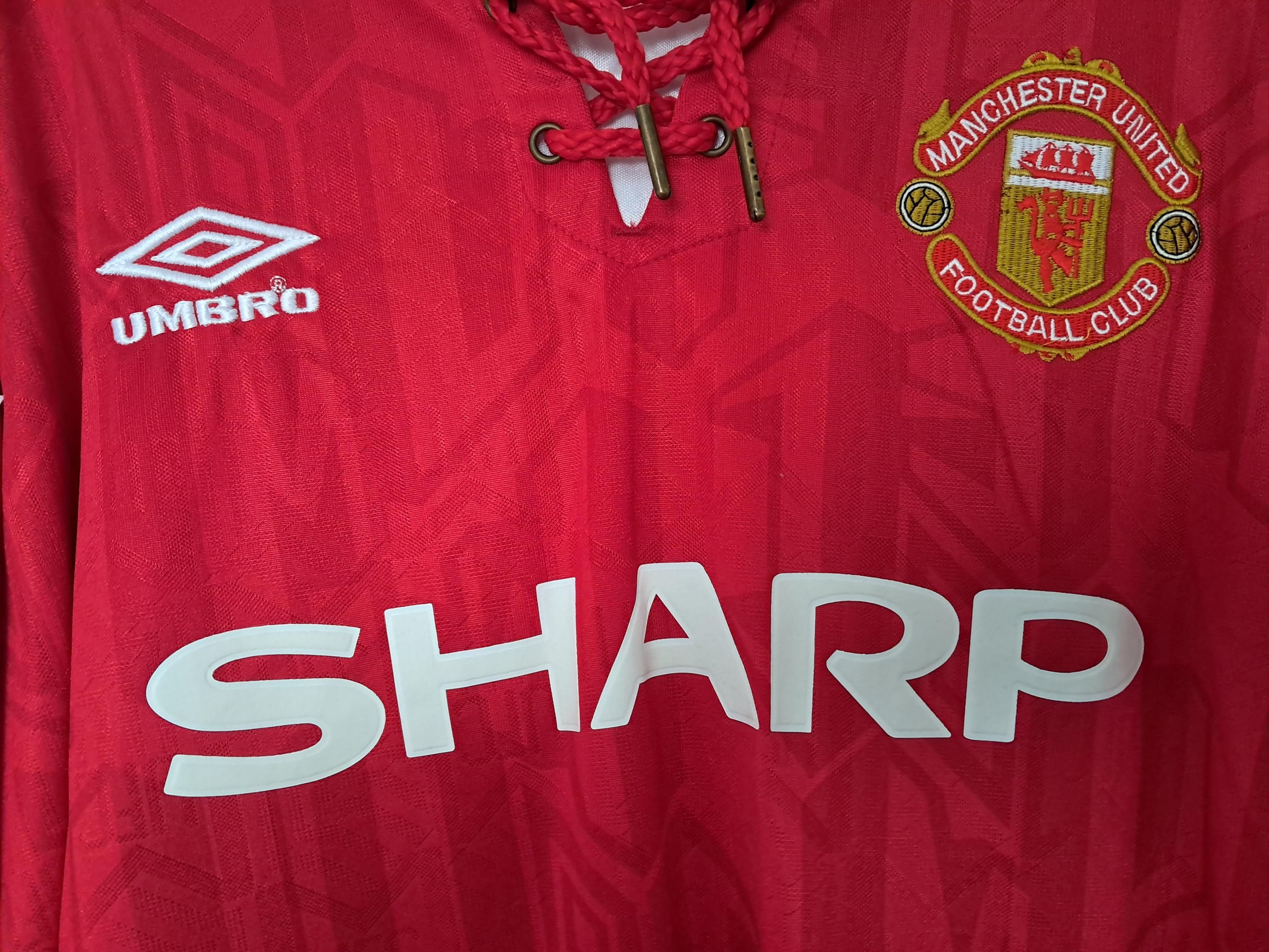 Manchester United Home Jersey 92/93/94 Full Sleeves No.28 Beckham