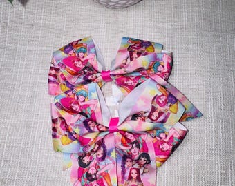 KPOP Anime Hair Bow, Boutique Ribbon Bow