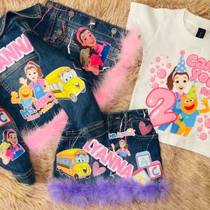 Ms. Rachel Inspired Denim Set | Custom Ms Rachel Outfit