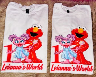 Abby Cadabby Birthday Shirt | Personalized Family Matching Outfit