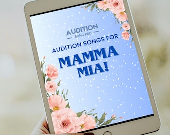 Przewodnik po piosenkach do przesłuchania do Mamma Mia (plik PDF do pobrania w wersji cyfrowej)