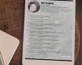 Mal Beineke – Rodzina Addamsów | Przewodnik po przesłuchaniach do musicalu (do pobrania w formacie PDF)