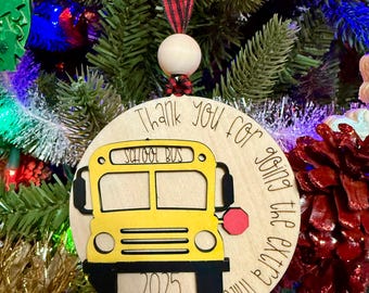 Bus Driver Ornament
