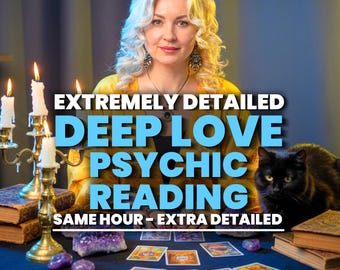 Lettura approfondita dell'amore, tarocchi o intuizioni telepatiche e psichiche