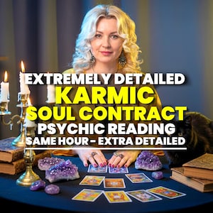 Soul Contract Psychic Reading | With Medium Guidance | Future Love, Karma & Psychic Reading, Past Life and General Reading