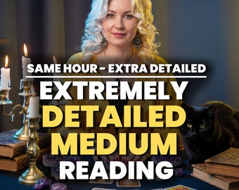 Lettura psichica estremamente dettagliata nella stessa ora / Tarocchi approfonditi per qualsiasi domanda / Amore, carriera, intuizioni future / Guida Medium