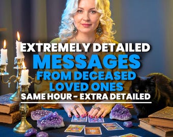 Lettura di medianità psichica / Messaggio dal tuo caro defunto / Lettura nella stessa ora / Connettiti con parenti stretti e antenati