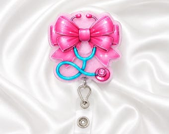 Coquette Stethoscope | Nurse Life | Badge Reel