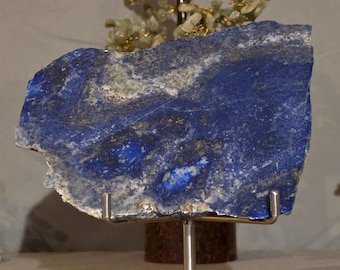 Lapis lazuli slab with UV