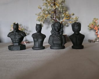 Black obsidian Batman set