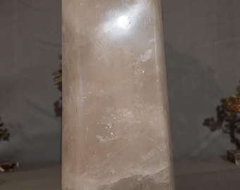 Rose quartz tower XL