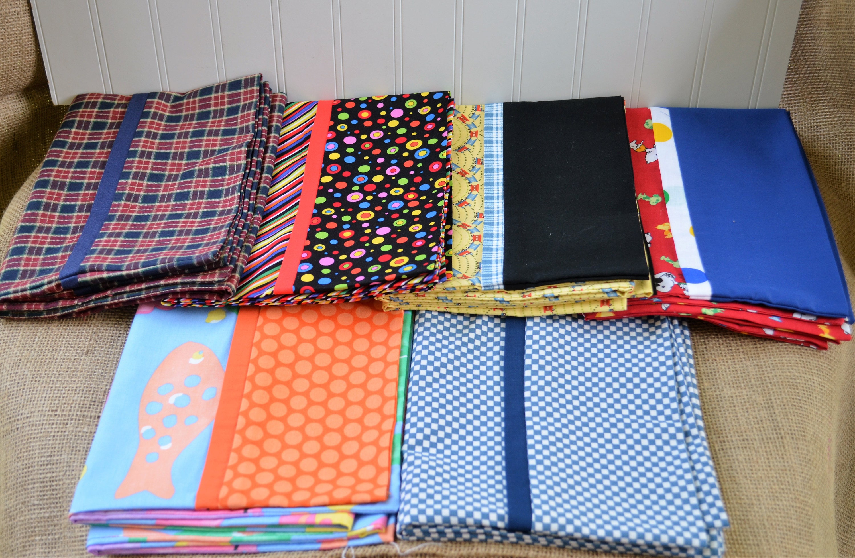 Handmade standard pillowcases Etsy