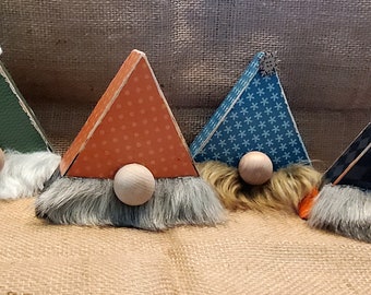Wooden gnomes