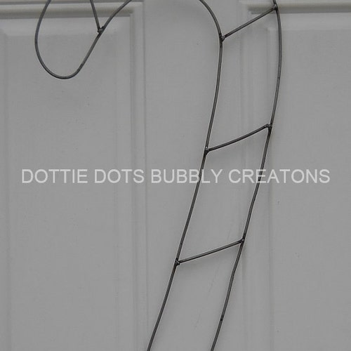 Candy Cane Wire Form Etsy