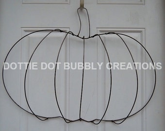 3-D Pumpkin Wire Form