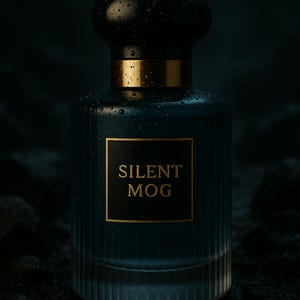 Handmade Mens Cologne 'Silent Mog' with Forest Pine, Patchouli, Frankincense, Natural scent image 6