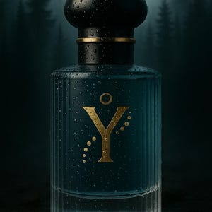Handmade Mens Cologne 'Silent Mog' with Forest Pine, Patchouli, Frankincense, Natural scent 50 Milliliters