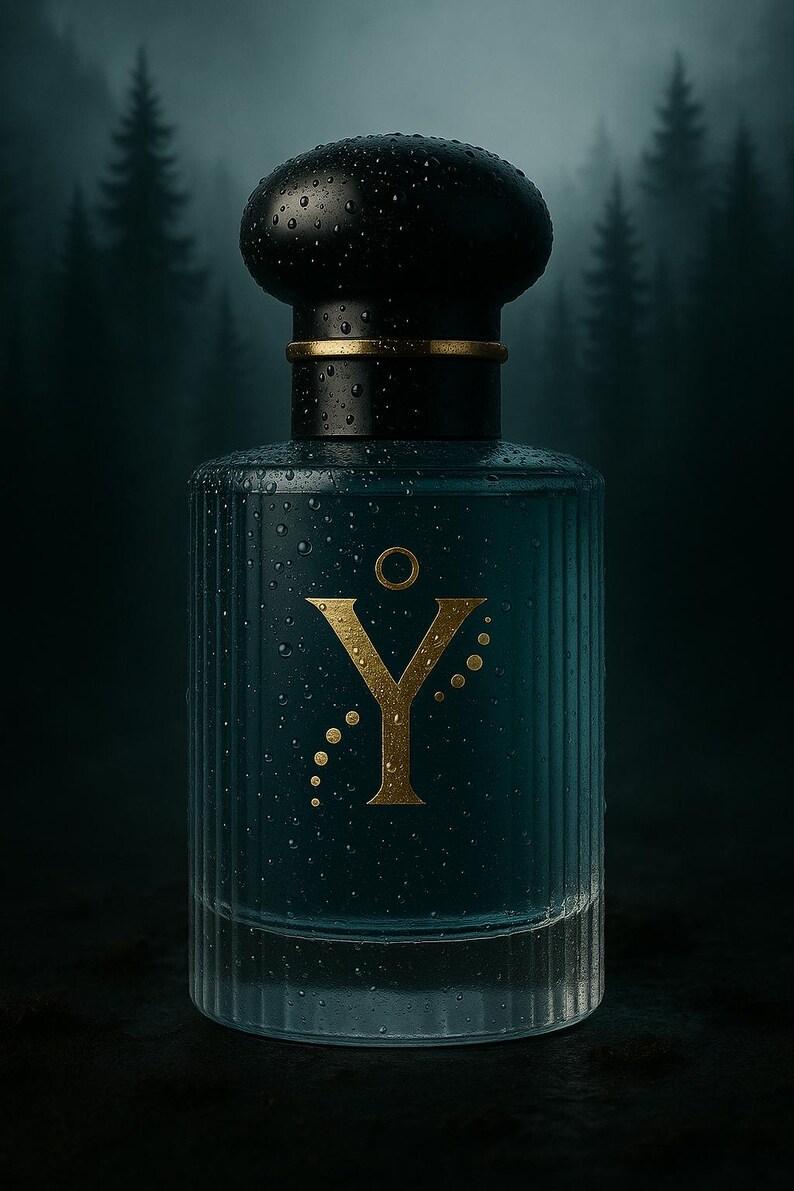 Handmade Mens Cologne 'Silent Mog' with Forest Pine, Patchouli, Frankincense, Natural scent 50 Milliliters
