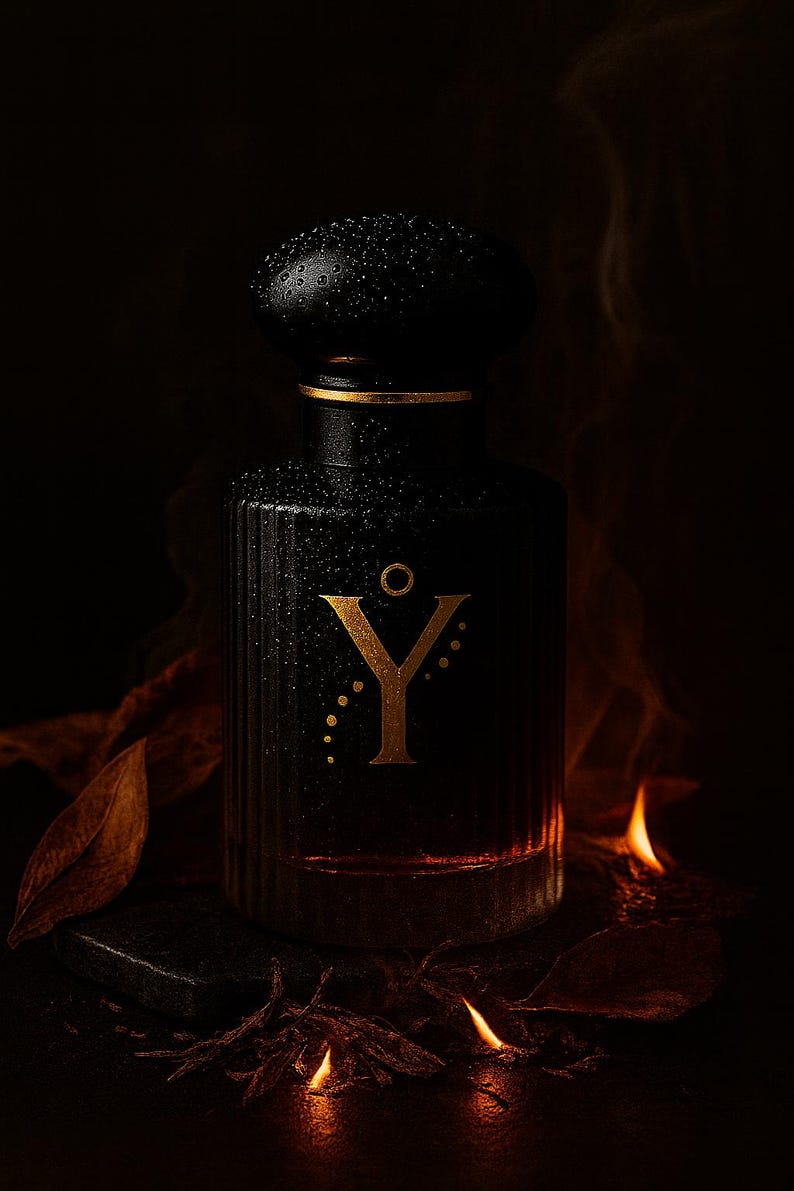 Ręcznie robiony męski zapach „Midnight Musk” z deszczem, mirrą, drzewem sandałowym, zapach na zamówienie zdjęcie 6