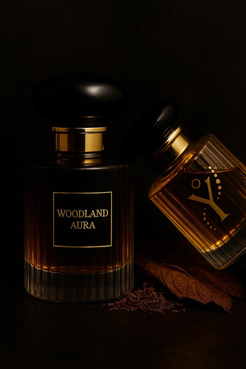 Parfum naturel pour homme « Aura des bois » avec pin des forêts, myrrhe, bois de cèdre, mousse de chêne image 5