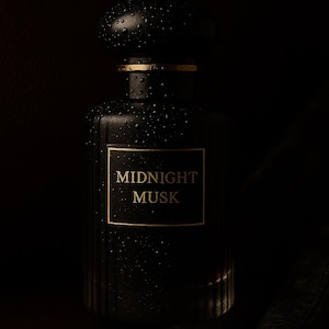 Ręcznie robiony męski zapach „Midnight Musk” z deszczem, mirrą, drzewem sandałowym, zapach na zamówienie zdjęcie 8